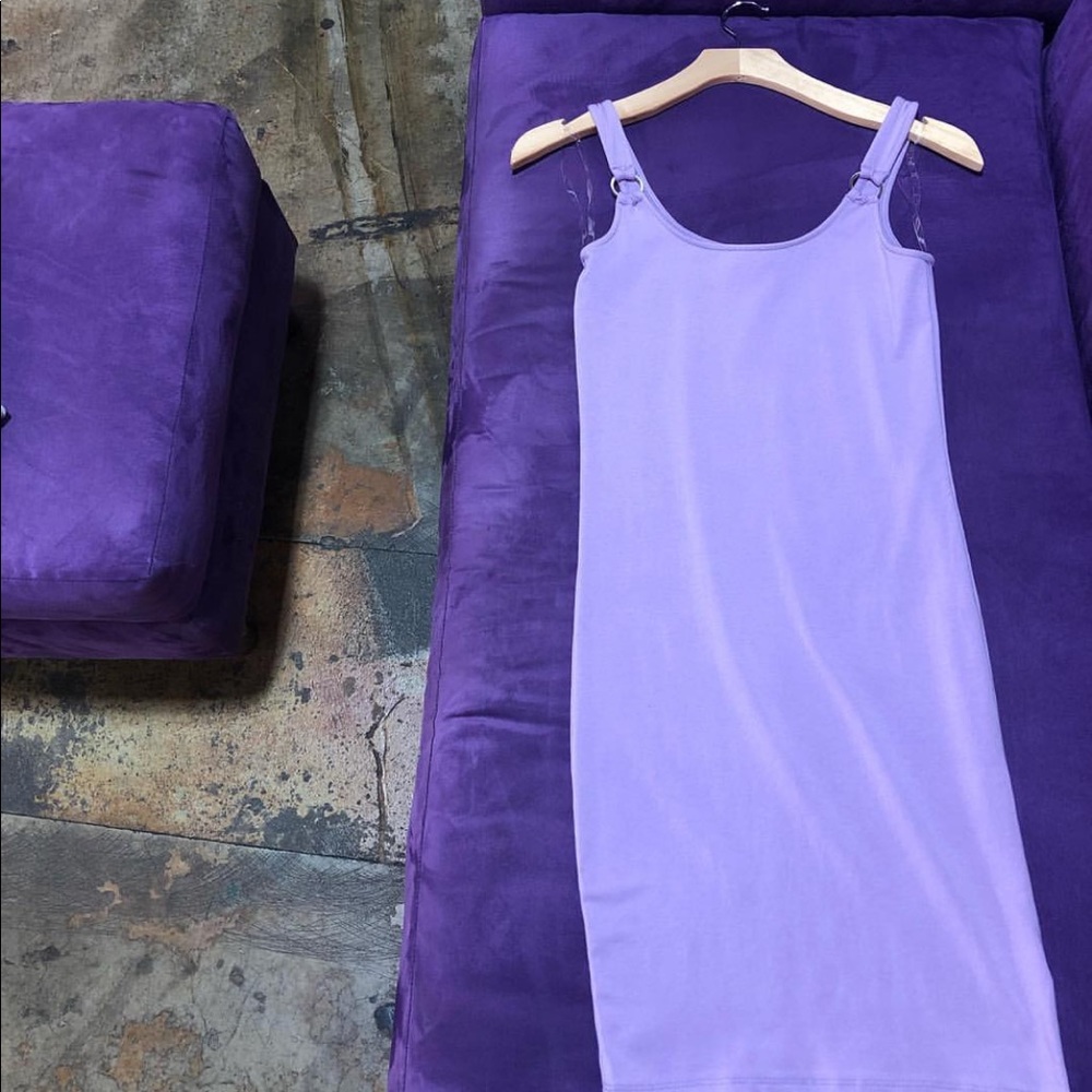 Purple dress